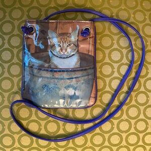 Cat in the bucket minibag